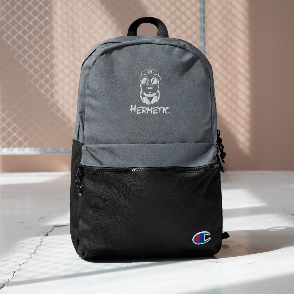 Hermetic x Champion Embroidered Backpack