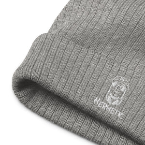 Hermetic Ribbed knit beanie